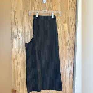 TRIBAL stretch-extensible goucho pinstripe pants sz14